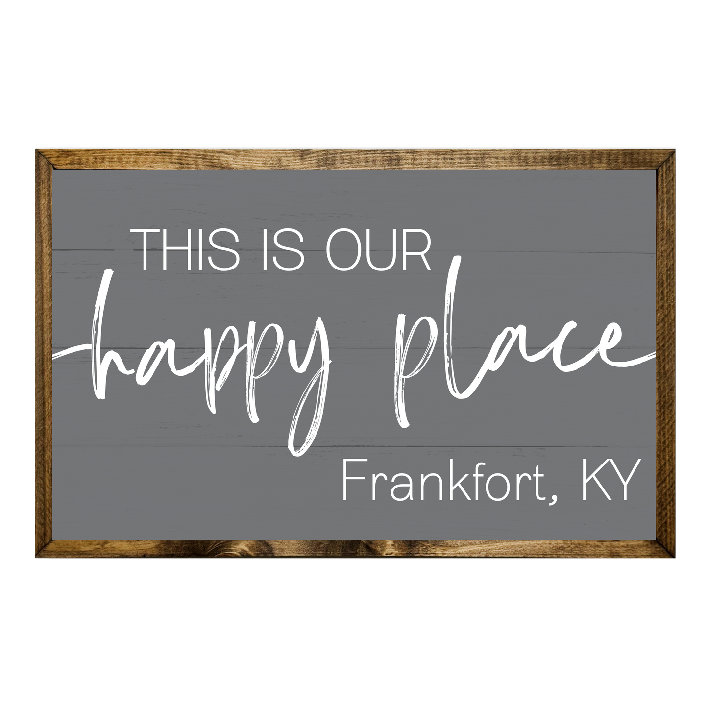TIMBERLAND FRAME "LOVE YOUR TOWN SERIES" HAPPY PLACE CITY ST