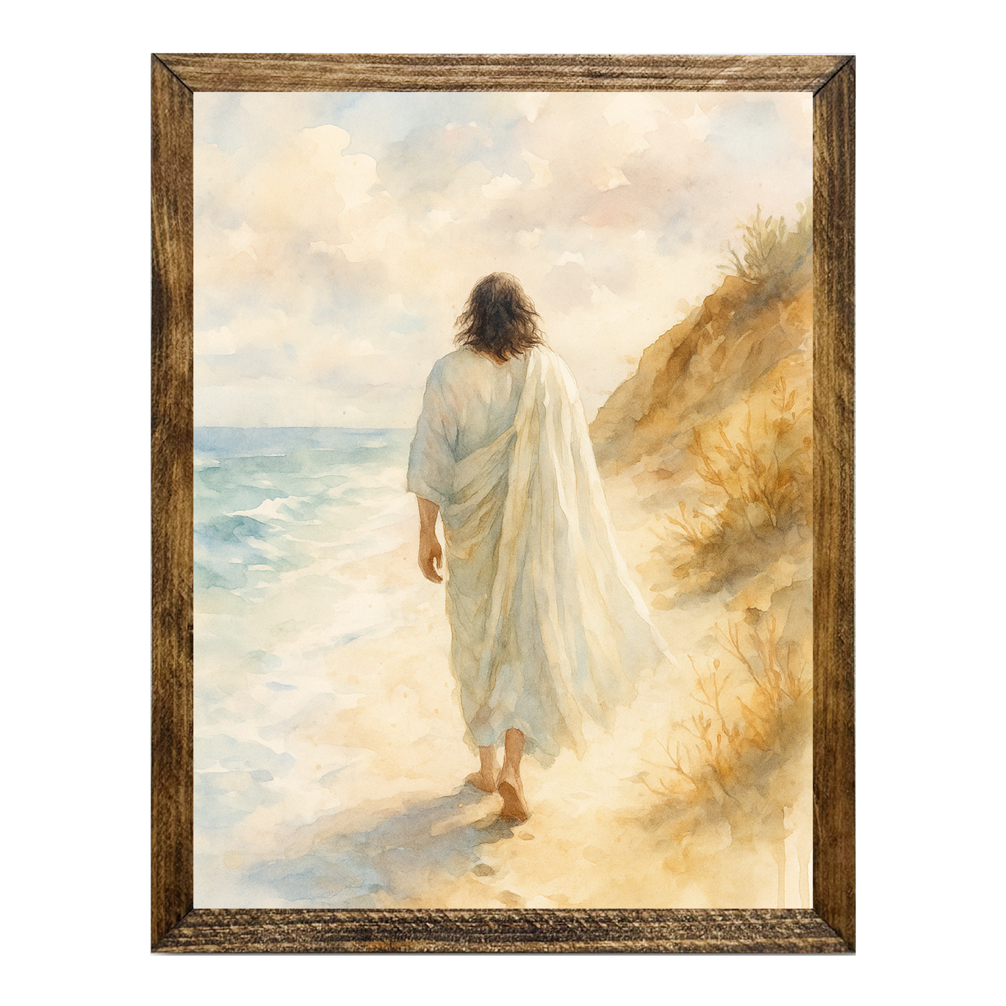 ARTISTIC SERIES TIMBERLAND-JESUS WALKING ON BEACH