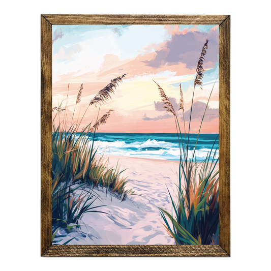 ARTISTIC SERIES TIMBERLAND-MODERN FLORAL WALK TO THE BEACH 2