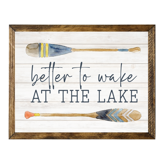 TIMBERLAND FRAME BETTER TO WAKE AT THE LAKE