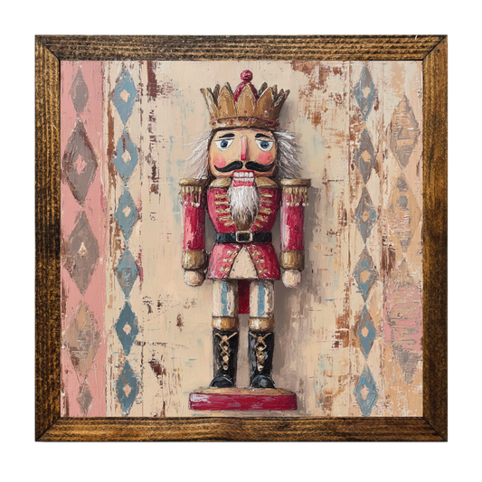 TIMBERLAND FRAME CHRISTMAS NUTCRACKER BOLD PINK GEOMETRIC 3