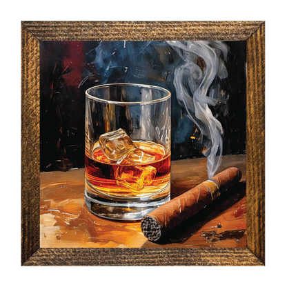 ARTISTIC SERIES TIMBERLAND- WHISKEY AND CIGAR