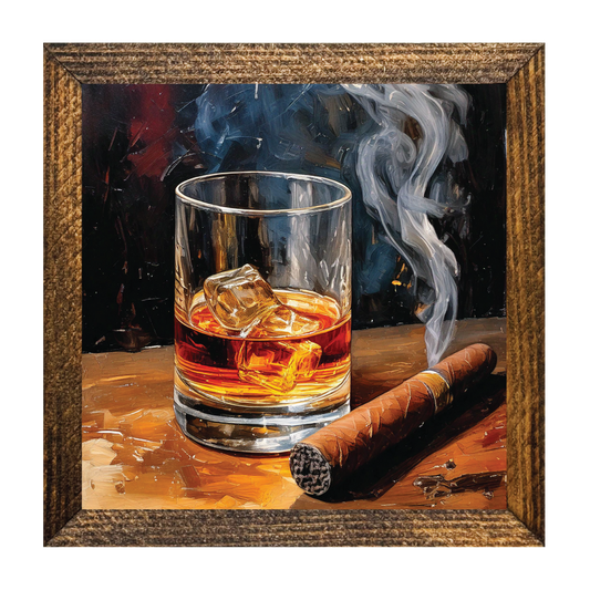 ARTISTIC SERIES TIMBERLAND- WHISKEY AND CIGAR