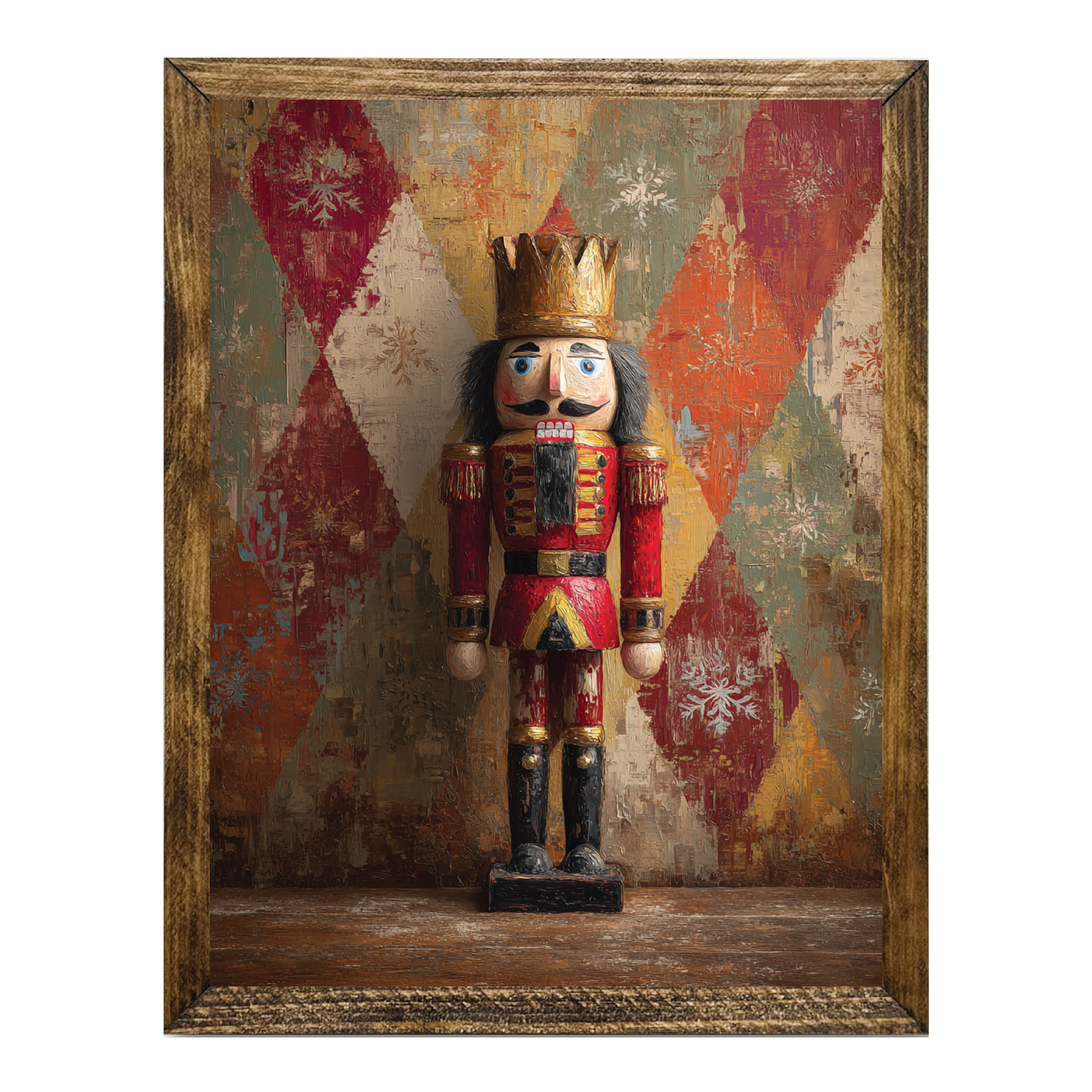 ARTISTIC SERIES NUTCRACKER ART-TRADITIONAL DARK COLOS GEO 2