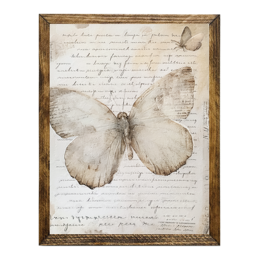 ARTISTIC SERIES TIMBERLAND-NEUTRAL BUTTERFLY JUNK JOURNAL 1
