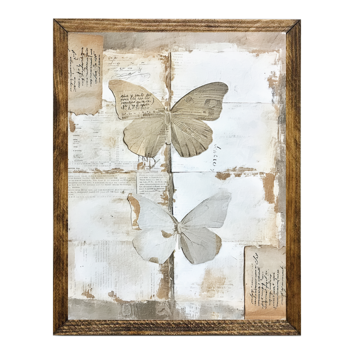 ARTISTIC SERIES TIMBERLAND-NEUTRAL BUTTERFLY JUNK JOURNAL 4