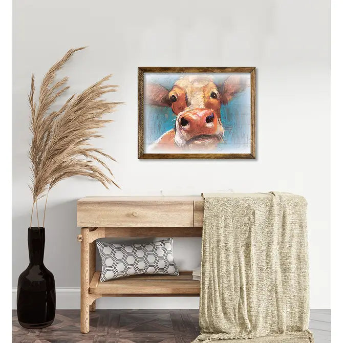 TIMBERLAND FRAME PAINTED COW