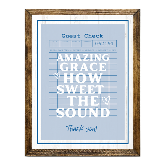 TIMBERLAND "GUEST CHECK SERIES"-AMAZING GRACE