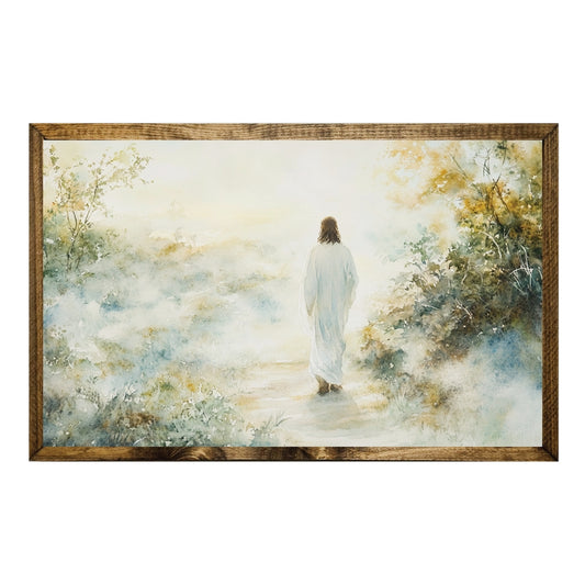TIMBERLAND FRAME WALKING WITH LIGHT – PEACEFUL JESUS