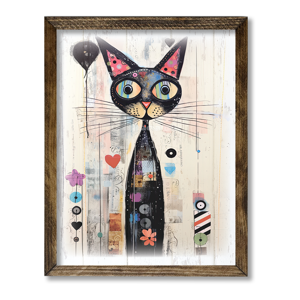 TIMBERLAND FRAME CAT ARTWORK