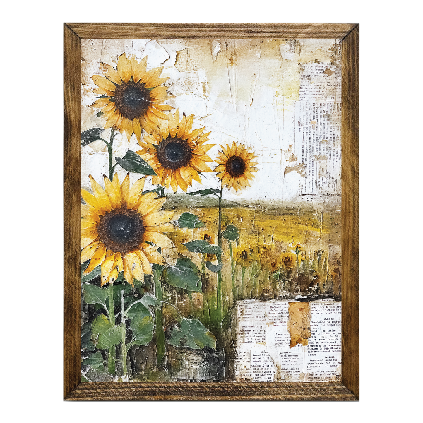 ARTISTIC SERIES TIMBERLAND- SUNFLOWER JUNK JOURNAL 4