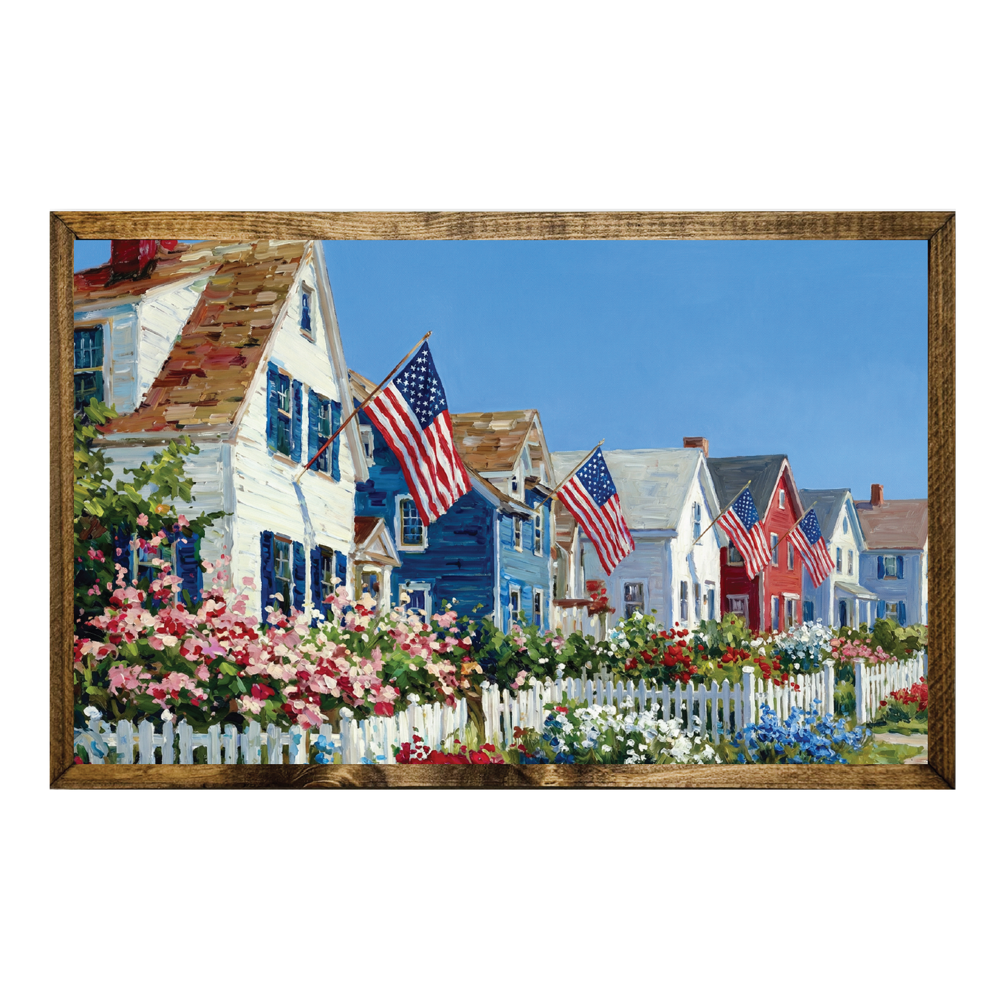 TIMBERLAND FRAME RED WHITE BLUE AMERICANA NEIGHBORS