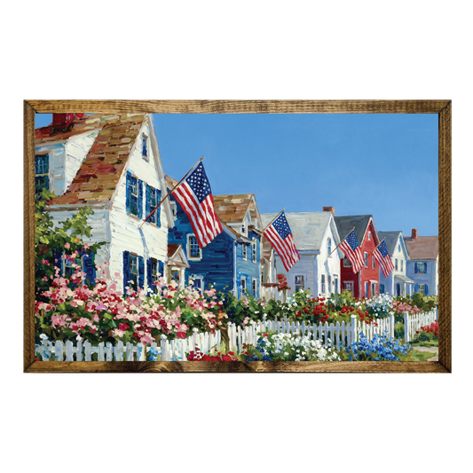 TIMBERLAND FRAME RED WHITE BLUE AMERICANA NEIGHBORS