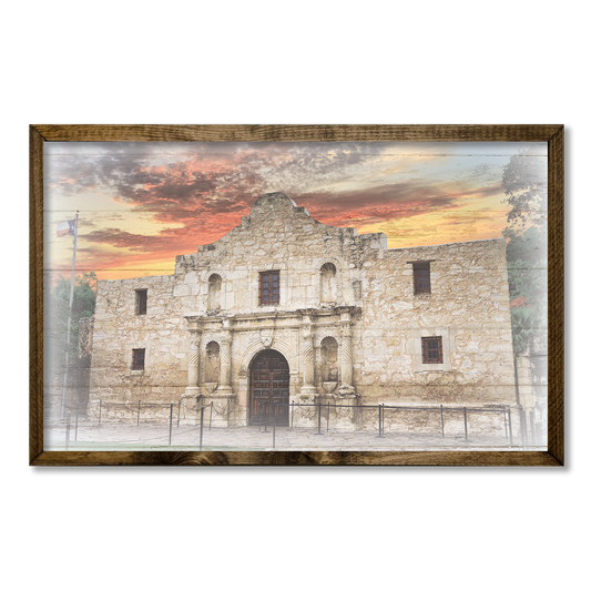 TIMBERLAND FRAME ALAMO ART PRINT