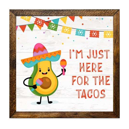 TIMBERLAND FRAME JUST HERE FOR THE TACOS