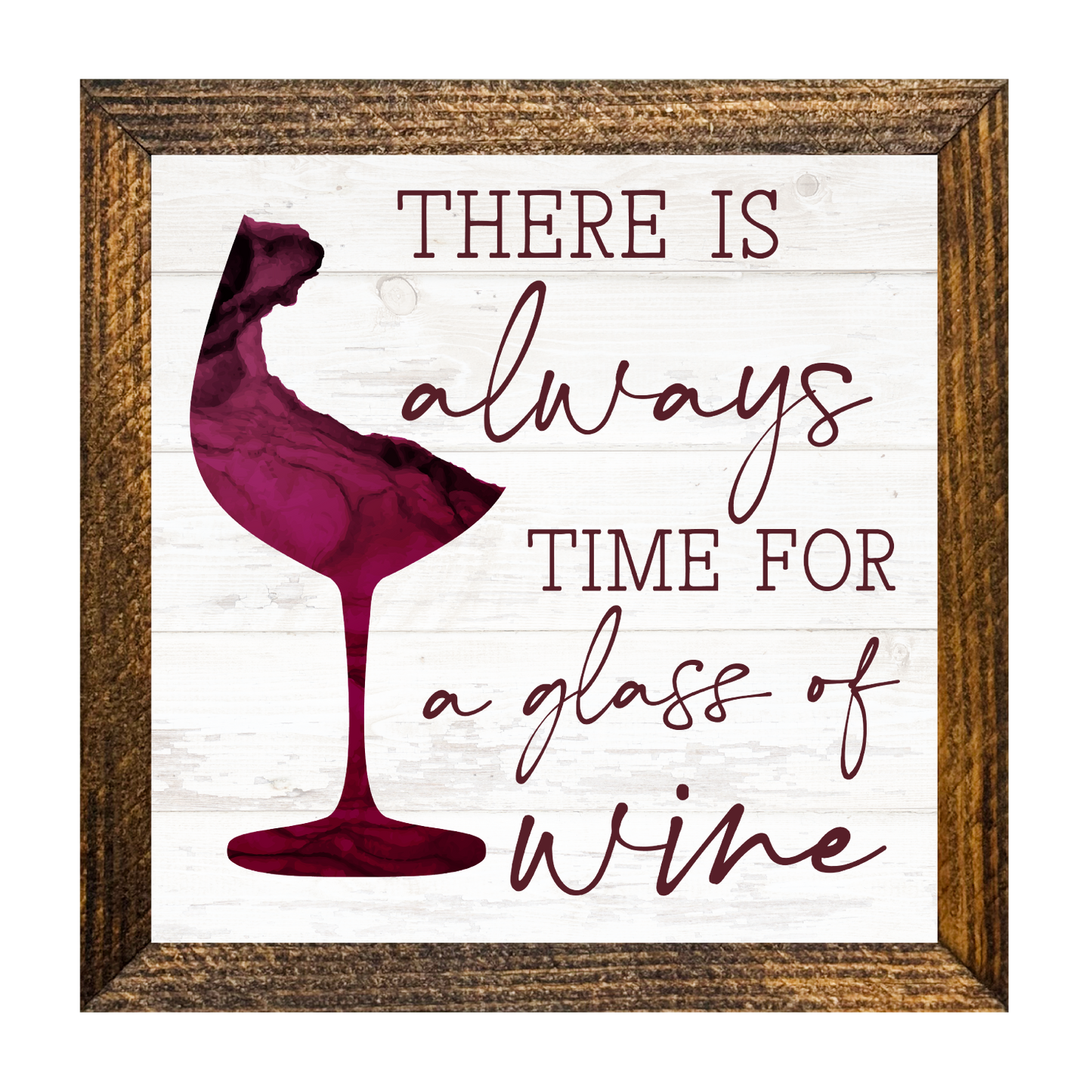 TIMBERLAND FRAME ALWAYS TIME FOR WINE