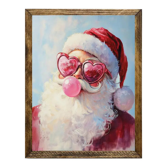 ARTISTIC SERIES TIMBERLAND-SANTA HEART GLASSES BUBBLE GUM