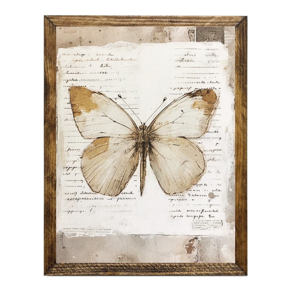ARTISTIC SERIES TIMBERLAND-NEUTRAL BUTTERFLY JUNK JOURNAL 3