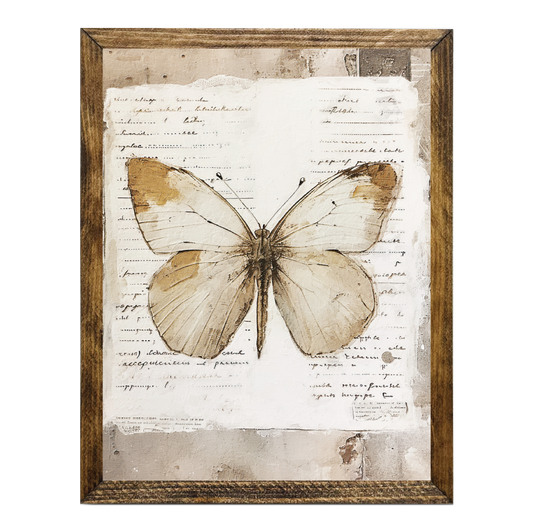 ARTISTIC SERIES TIMBERLAND-NEUTRAL BUTTERFLY JUNK JOURNAL 3