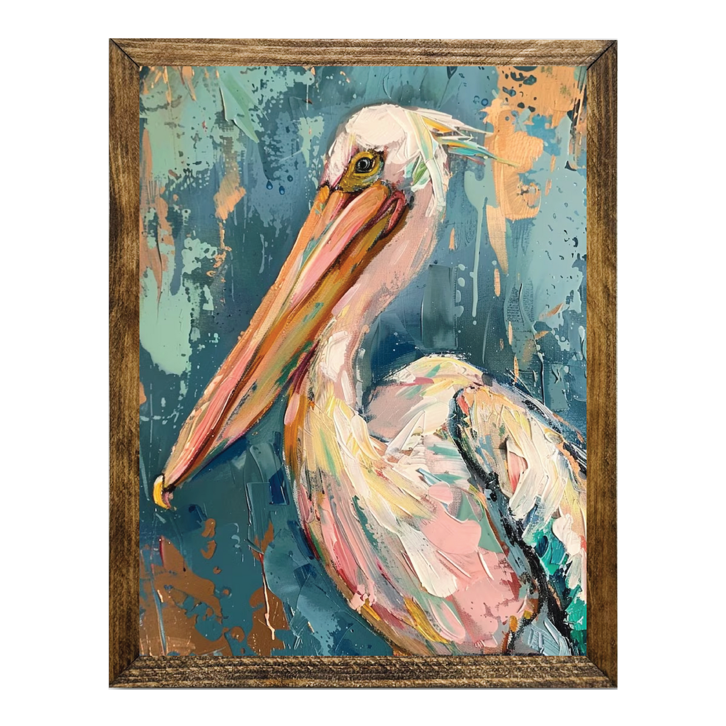ARTISTIC SERIES TIMBERLAND- PELICAN PAINTING