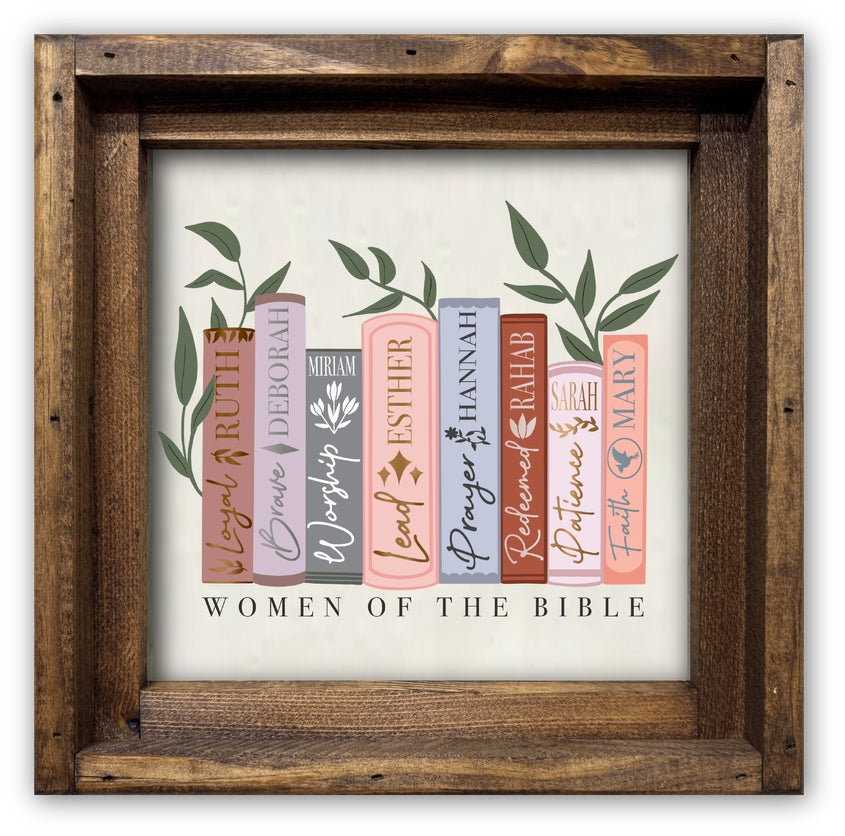FRAMED CANVAS WOMEN OF THE BIBLE