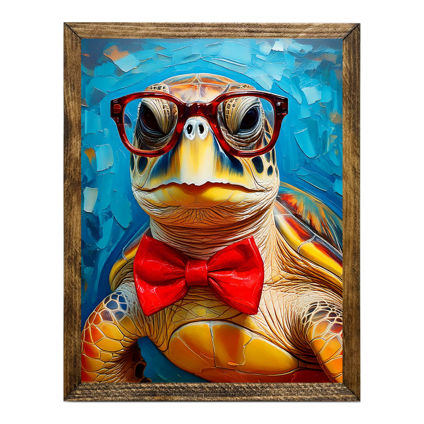 ARTISTIC SERIES TIMBERLAND- ANIMALS WITH GLASSES SEA TURTLE