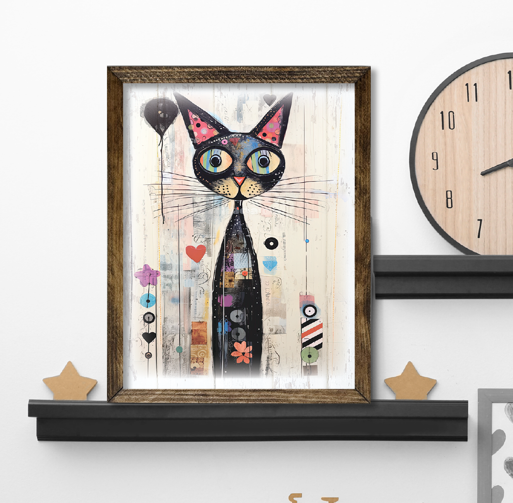 TIMBERLAND FRAME CAT ARTWORK
