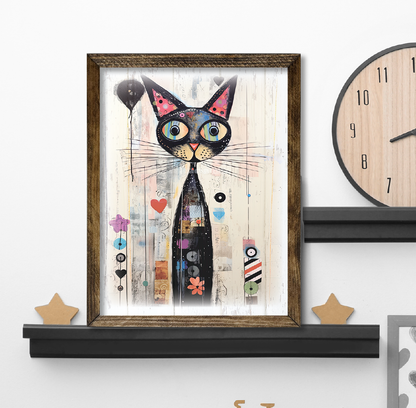 TIMBERLAND FRAME CAT ARTWORK
