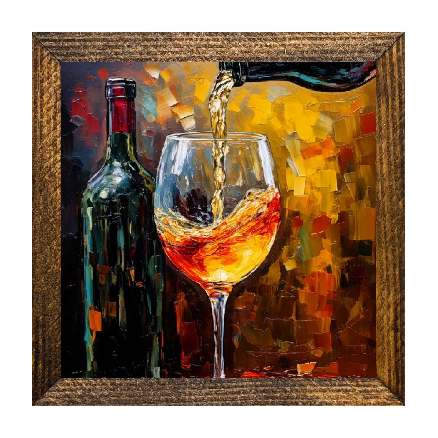 ARTISTIC SERIES TIMBERLAND-POURING A GLASS OF WHITE