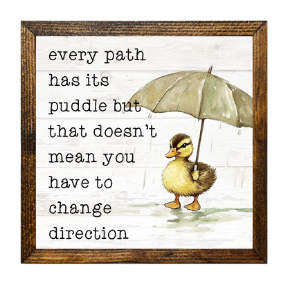 TIMBERLAND FRAME EVERY PATH PUDDLE DUCK UMBRELLA