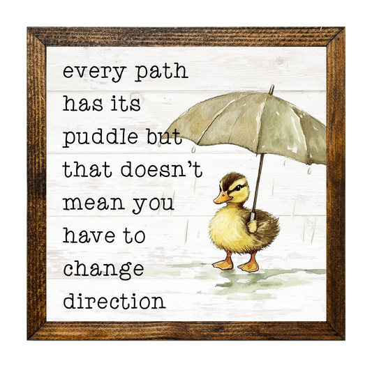 TIMBERLAND FRAME EVERY PATH PUDDLE DUCK UMBRELLA