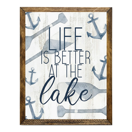 TIMBERLAND FRAME LIFE IS BETTER AT THE LAKE