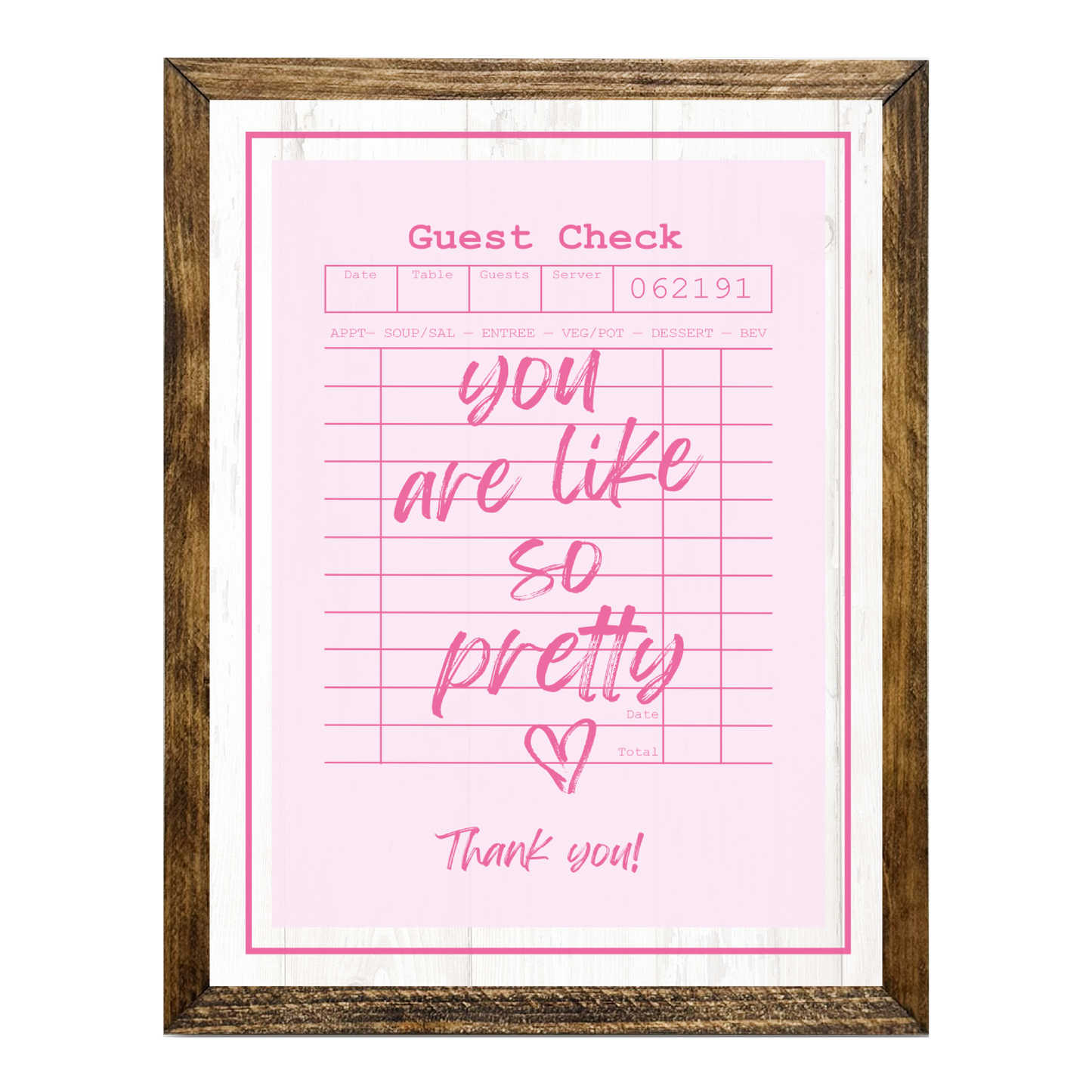 TIMBERLAND "GUEST CHECK SERIES"- YOU ARE LIKE SO PRETTY