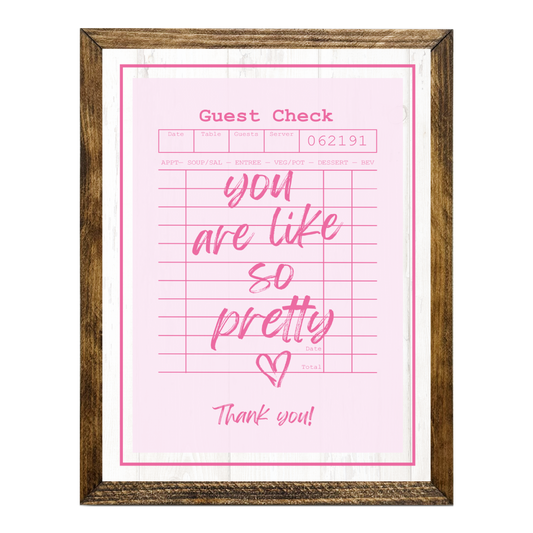 TIMBERLAND "GUEST CHECK SERIES"- YOU ARE LIKE SO PRETTY