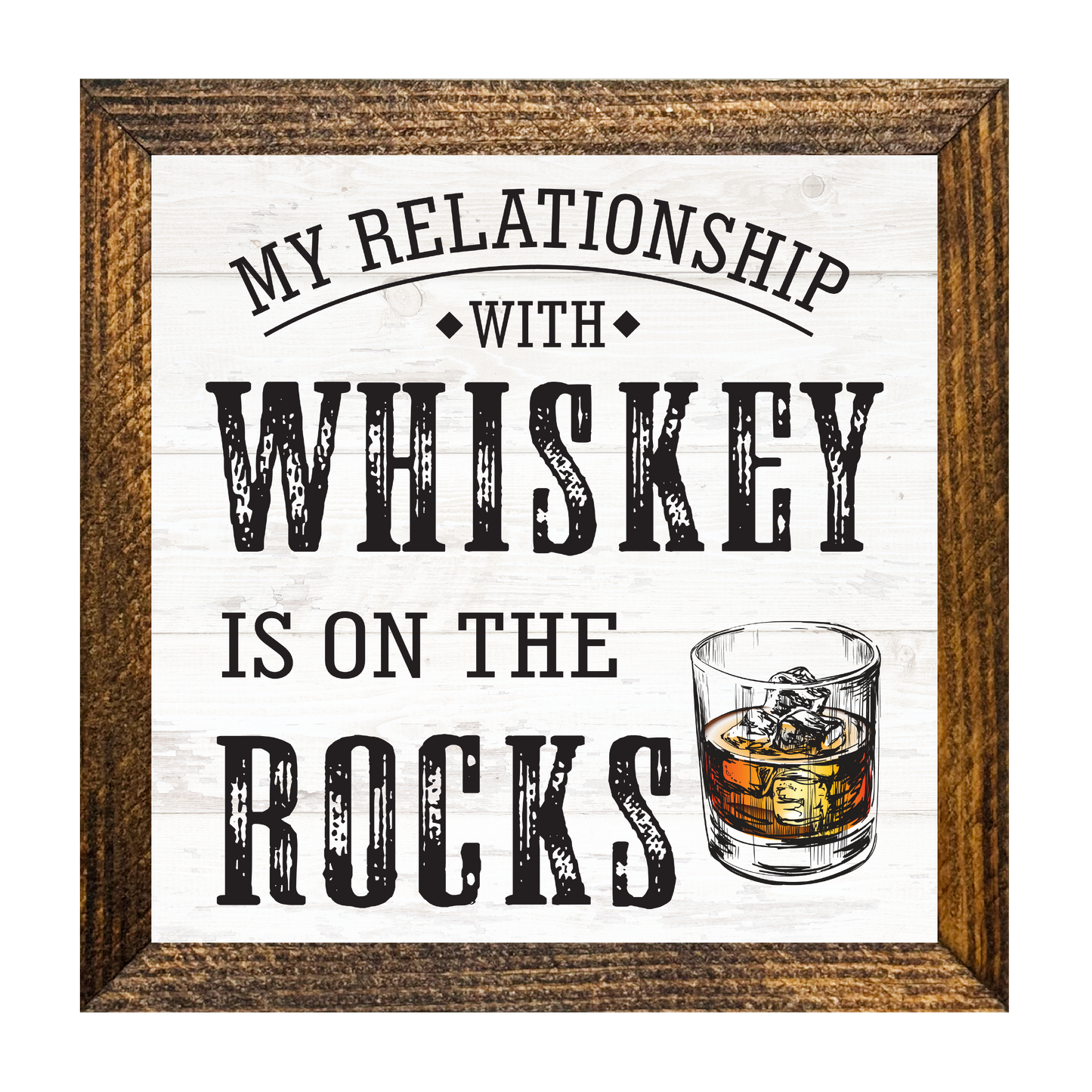 TIMBERLAND FRAME RELATIONSHIP WITH WHISKEY ON THE ROCKS