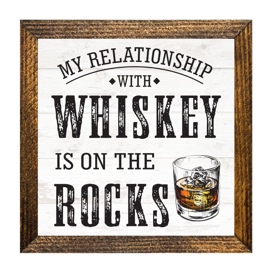 TIMBERLAND FRAME RELATIONSHIP WITH WHISKEY ON THE ROCKS