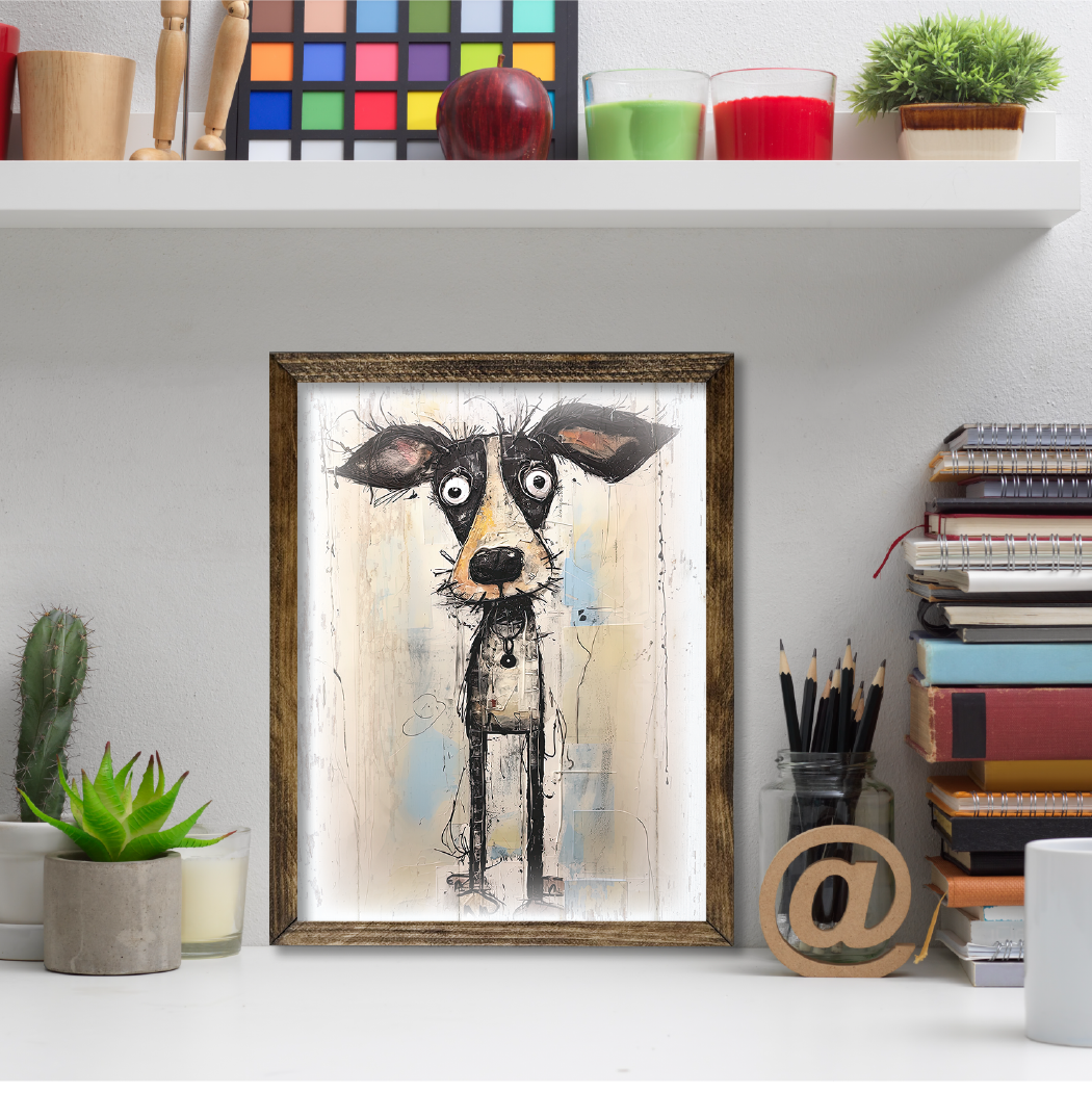 TIMBERLAND FRAME DOG ARTWORK 3