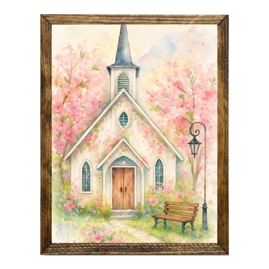 ARTISTIC SERIES TIMBERLAND-CHURCH ART IN SPRING