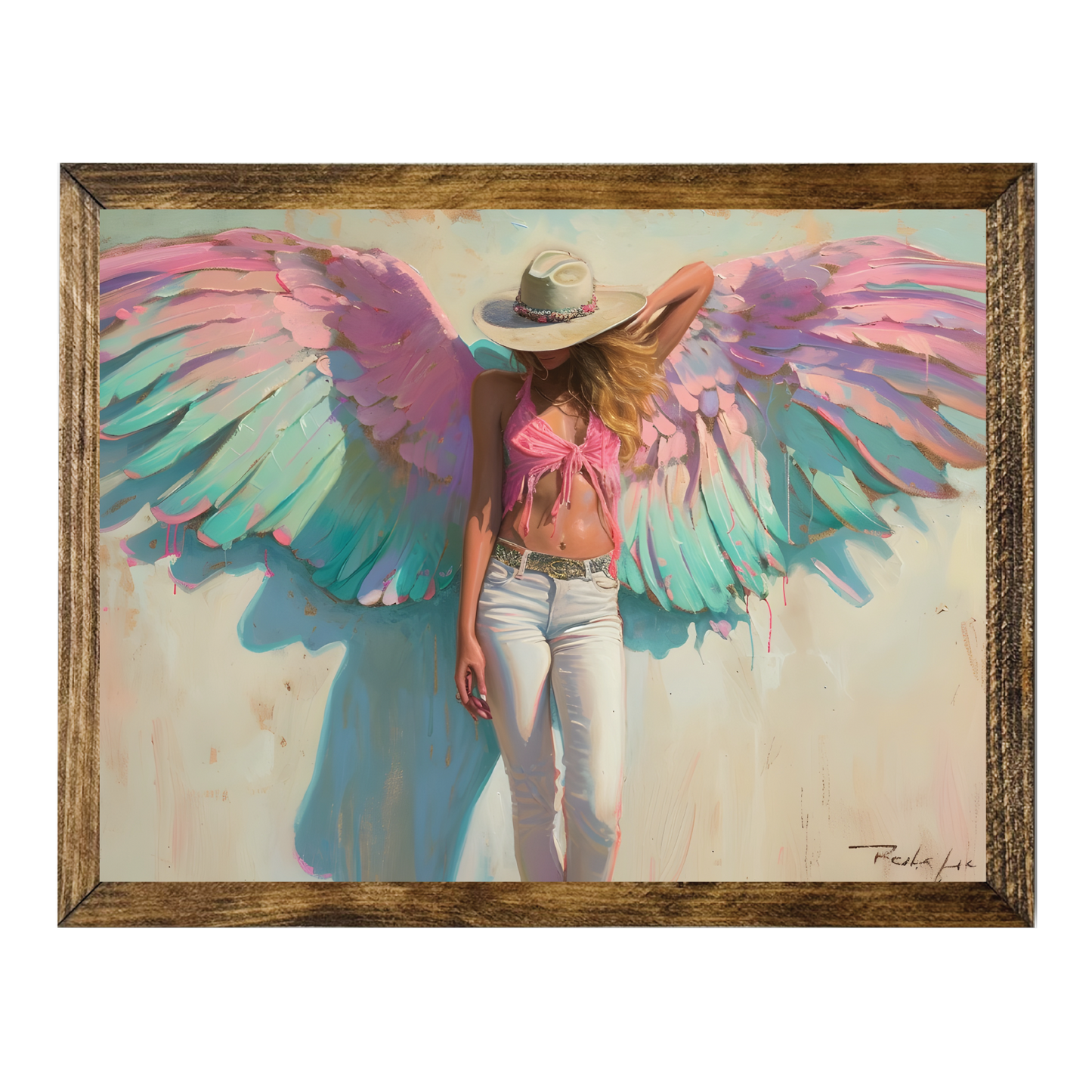 PRETTY IN PINK COWGIRL SERIES-COWGIRL ANGEL
