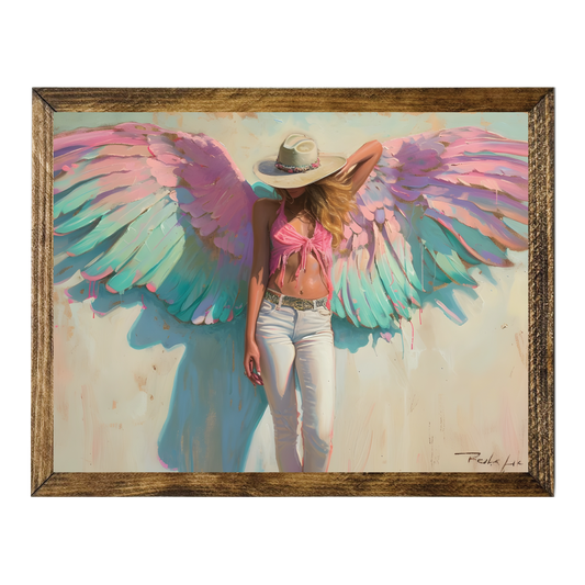 PRETTY IN PINK COWGIRL SERIES-COWGIRL ANGEL
