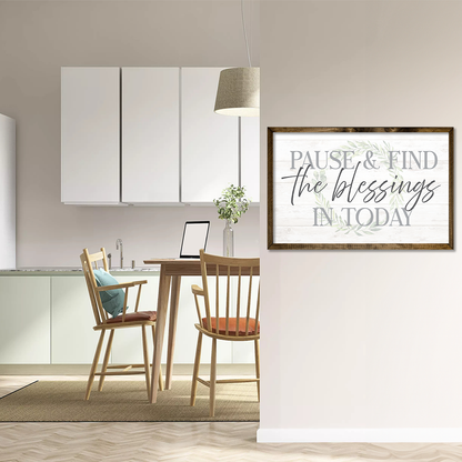 TIMBERLAND FRAME PAUSE & FIND THE BLESSINGS IN TODAY