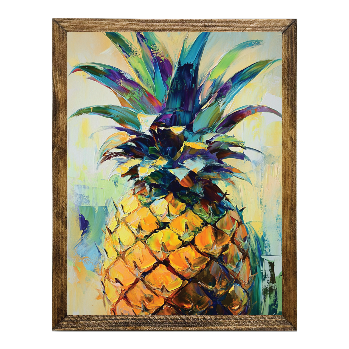 ARTISTIC SERIES TIMBERLAND- PINEAPPLES ART