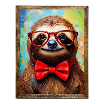 ARTISTIC SERIES TIMBERLAND- ANIMALS WITH GLASSES SLOTH