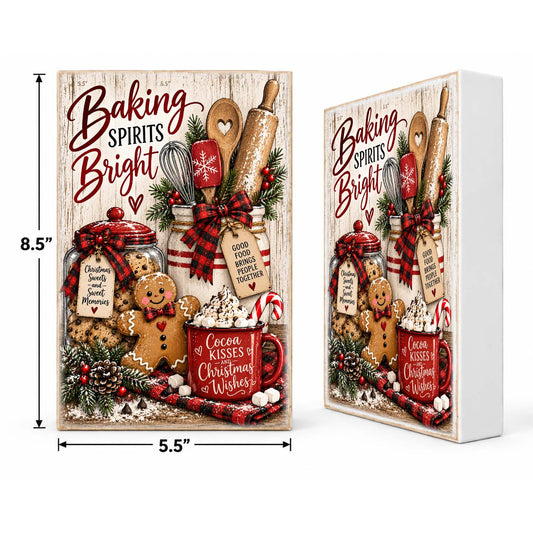 Mix & Match Christmas Block 2 for $20- Baking Spirits Bright