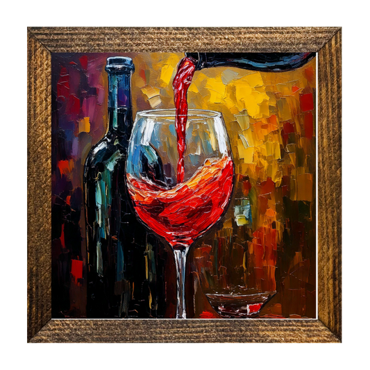 ARTISTIC SERIES TIMBERLAND-POURING A GLASS OF RED