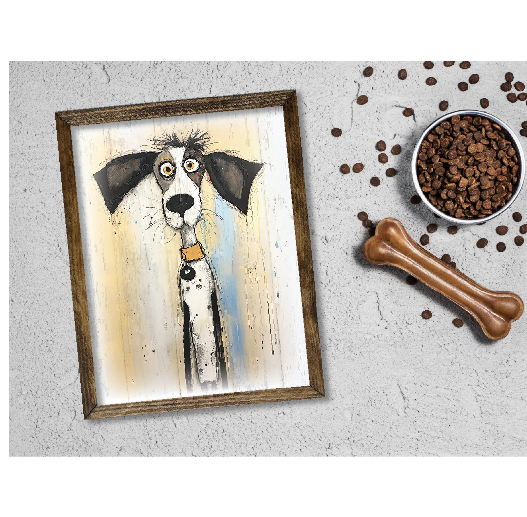 TIMBERLAND FRAME DOG ARTWORK 5