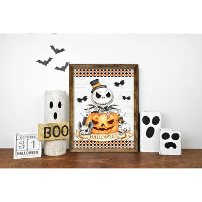 TIMBERLAND FRAME SKELLY PUMPKIN HALLOWEEN
