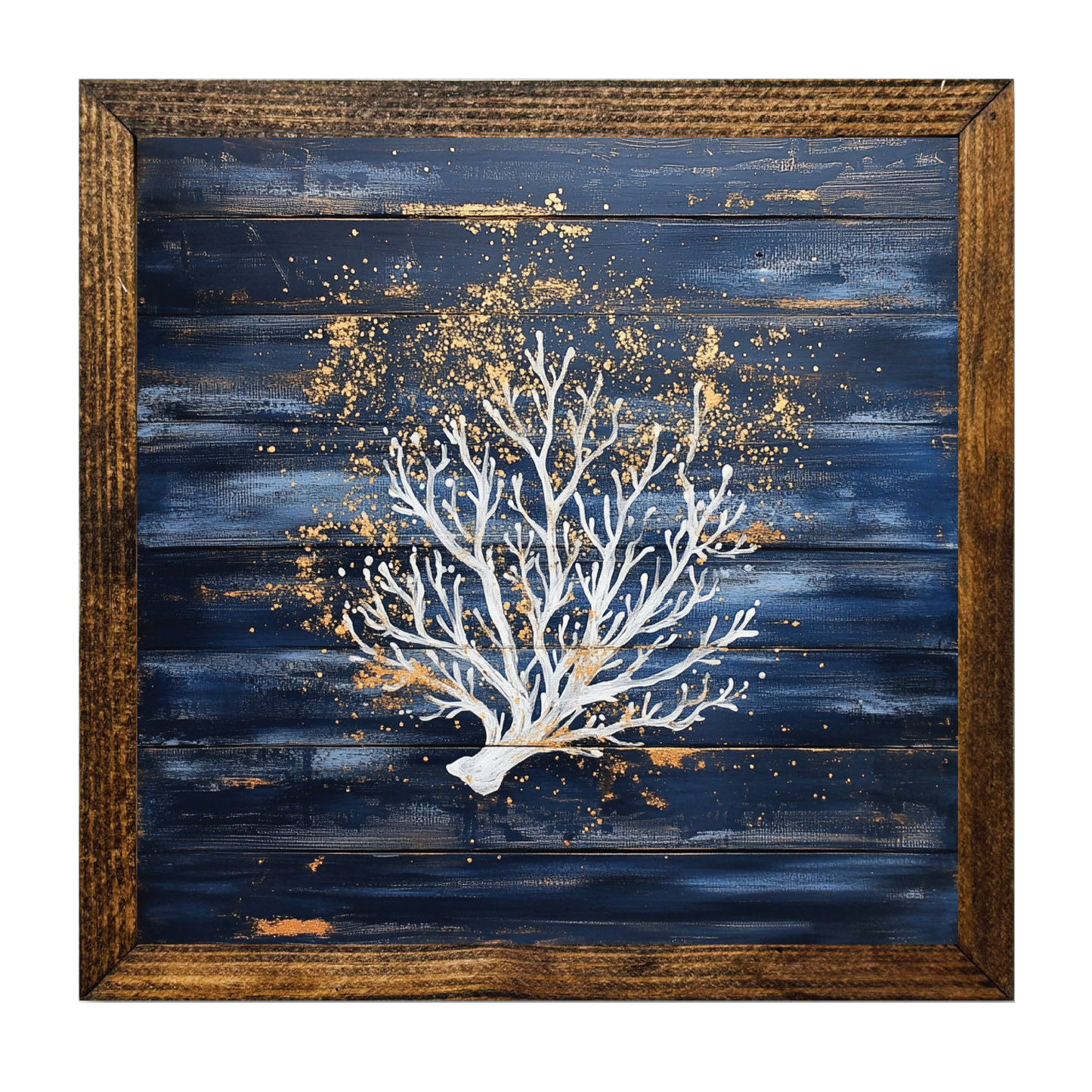ARTISTIC SERIES TIMBERLAND- BLUE AND GOLD CORAL