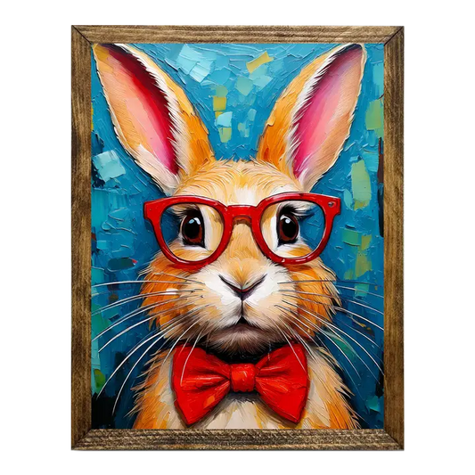 ARTISTIC SERIES TIMBERLAND- ANIMALS WITH GLASSES RABBIT