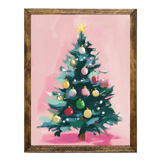 ARTISTIC SERIES TIMBERLAND-PINK COLORFUL PAINTING TREE